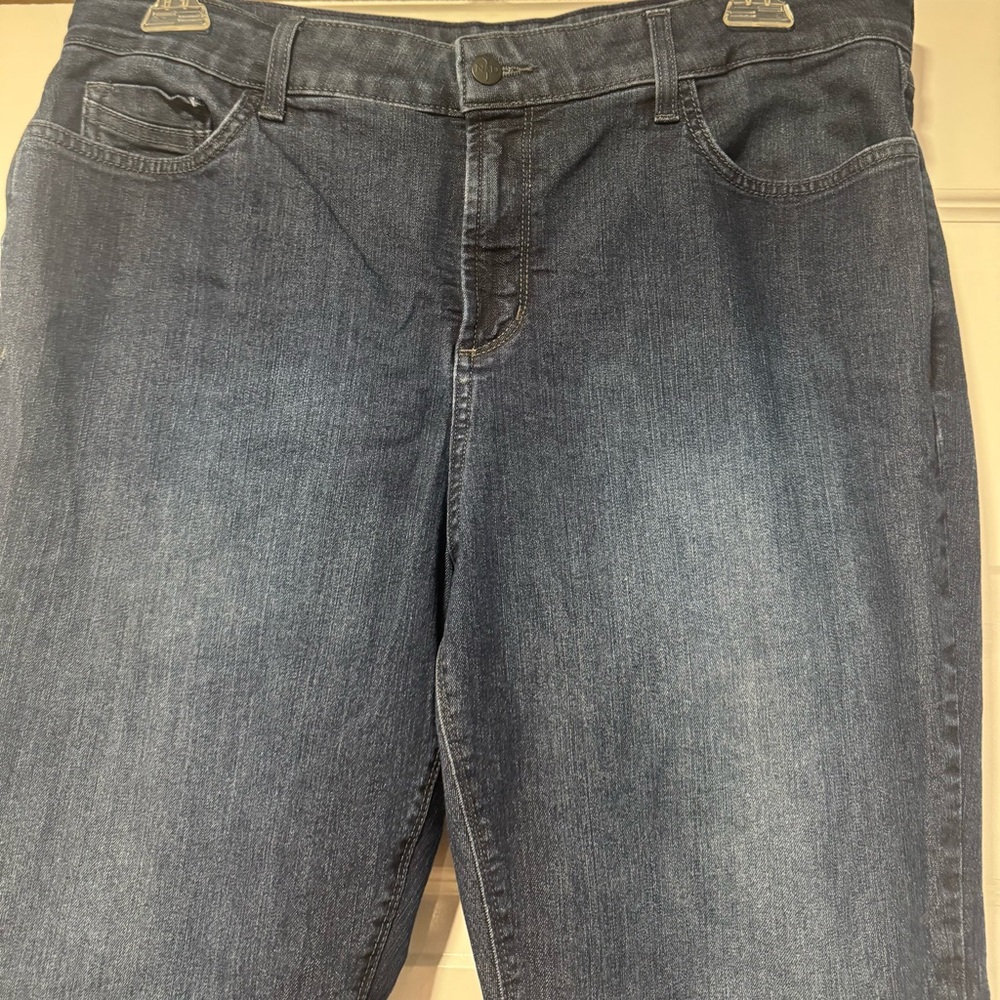 NYDJ Dark Indigo Denim Jeans - Picture 3 of 8